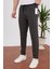 4014 Duble Paça Joger Düz Pantolon_Antrasit 1