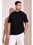 Pamuklu Bisiklet Yaka Relaxed Fit Basic T Shirt Erkek T Shirt 5902610 1