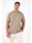 Pamuklu Bisiklet Yaka Relaxed Fit Basic T Shirt Erkek T Shirt 5902610 2