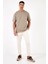 Pamuklu Bisiklet Yaka Relaxed Fit Basic T Shirt Erkek T Shirt 5902610 3