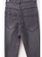 Koyu Gri Likralı Kız Çocuk Basic Jean Pantolon 17759 5