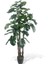 Yapay Çiçek Monstera Yeşil Deve Tabanı 3katlı 135CM 54YAPRAK Siyah Plastik Saksıda Yapay Bitki 2