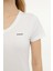 Wb V Neck 11SN227 4fx Beyaz Kadın Kısa Kol T-Shirt 4