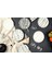 Tekno Trust Pasta Tabağı Sidereal 6 Kişilik Pasta Takımı 20CM 6 Parça 04PPO000401 20 x 20 Yuvarlak Porselen 6 P 3