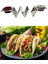 Tekno Trust Klasik Taco Standı Meksika Mutfağı Taco Holder ( 33*10 Cm) %100 Yerli Üretim (Sosluk Alanı Mevcuttu 1