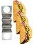 Tekno Trust Klasik Taco Standı Meksika Mutfağı Taco Holder ( 33*10 Cm) %100 Yerli Üretim (Sosluk Alanı Mevcuttu 2