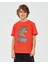 Graphic Tee B Short Sleeve Büyük Erkek Çocuk Turuncu Tshirt SK241093-700 2