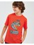Graphic Tee B Short Sleeve Büyük Erkek Çocuk Turuncu Tshirt SK241093-700 5