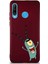 Huawei P30 Lite Soft Premier Kapak Plankton Tasarımlı Silikon Kılıf - Mürdüm 1