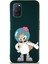 Oppo A72 Soft Premier Kapak Sandy Tasarımlı Silikon Kılıf - Yeşil 1