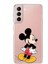 Samsung Galaxy S21 Kamera Korumalı Kapak Mickey Mouse Tasarımlı Şeffaf Kılıf 1