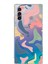 Samsung Galaxy Note 10 Uyumlu Kamera Korumalı Kapak Abstract Tasarımlı Şeffaf Kılıf 1