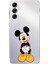 Samsung Galaxy S23 Fe Kamera Korumalı Kapak Mickey Mouse Tasarımlı Şeffaf Kılıf 1