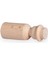 Montessori Toys Ahşap El Yapımı Peg Bebek 6'lı Boyama Seti Fırça Boya Dahil -Peg5-9,5cm 2
