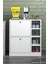 Tekno Trust Beyaz Kahve Köşesi Mutfak Rafı Çok Amaçlı Dolap Mutfak Stand Mutfak Bango Beyaz 70 cm Suntalam 80 C 1