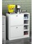 Tekno Trust Beyaz Kahve Köşesi Mutfak Rafı Çok Amaçlı Dolap Mutfak Stand Mutfak Bango Beyaz 70 cm Suntalam 80 C 3