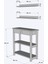 Tekno Trust 32 cm Kahve Köşesi, Mutfak Bangosu, Mutfak Rafı, Düzenleyici, Çok Amaçlı Dolap - Atlantik Gri 90 cm 3