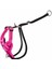 Utility Stop Pull Tuig Durma Çekme Köpek Göğüs Tasması Pembe Medium 1.6X32-52 cm 1