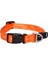 Alpinist Halsband Desenli Köpek Boyun Tasması Turuncu Medium 26X40 cm 1