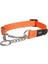 Utility Control Chain Halsband Kontrol Zicirli Köpek Boyun Tasması Turuncu Medium 1.6X31-45 cm 1