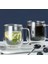 Tekno Trust Çift Çidarlı Bardak Çift Camlı Çift Cidarlı Cam Kupa 250 ml Ev Ofis Fincanı Çift Katlı Isı Yalıtıml 2