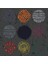Soyut Daireler | Elmas Mozaik Tablo | Mozaik Puzzle | 52x52 | E2020257 2