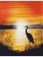 Günbatımında Gölde Balıkçıl | Elmas Mozaik Tablo | Mozaik Puzzle | 50x64 | E2020027 2