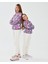Micro Collection G Full Zip Hoodie Sweatshirt Büyük Kız Çocuk Kırık Beyaz Sweatshirt SK241063-102 5