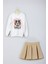 Yeni Sezon Smile Dog Baskılı Etek Sweat Takım 4
