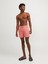 Regular Fit Yazılı Coral Erkek Deniz Şortu 12253118 1