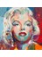 Movas Sanat Marilyn Monroe Ve Renkler | Elmas Mozaik Tablo | Mozaik Puzzle | 45x45 | E20201640M 1