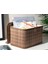 Tekno Trust 1 Hardwood Bambu Saklama Kutusu 28X20X18 cm Kahve 20 x 26 Orta (26-50 Çap) Type 0 Kahverengi Bambu 1