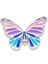 Multi Purple Butterfly Jibbitz™ Metal Charm 10011089 1