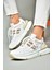 S973017604 Beyaz/vizon Kumaş Sper Ayakkabı Sneakers 1