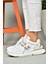 S973017604 Beyaz/vizon Kumaş Sper Ayakkabı Sneakers 4