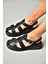 S518106009 Siyah Kadın Sandalet 1