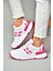 S973017604 Beyaz/fuşya Kumaş Sper Ayakkabı Sneakers 2