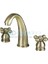 Bronz Antik 3 Delikli Lavabo Bataryası 290565 1