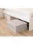 Tekno Trust Gri 3 Adet Kapaklı Çok Amaçlı Baza Altı Kutu 50X40X19 cm 3 Tela 1