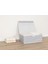 Tekno Trust Gri 3 Adet Kapaklı Çok Amaçlı Baza Altı Kutu 50X40X19 cm 3 Tela 2