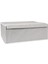 Tekno Trust Gri 3 Adet Kapaklı Çok Amaçlı Baza Altı Kutu 50X40X19 cm 3 Tela 4
