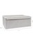 Tekno Trust Gri 3 Adet Kapaklı Çok Amaçlı Baza Altı Kutu 50X40X19 cm 3 Tela 5