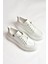 S274048409 Beyaz Kadın Spor Ayakkabı Sneakers 5