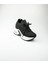 300 - 13 Siyah Kalın Taban Kadın Sneaker 1