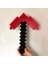 Minecraft Red Stone İkili Set/ Minecraft Kırmızı Kılıç-Kazma Seti 4