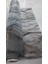Mermer Desenli Şeffaf Masa Örtüsü 80 cm x 180 cm 2