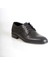 Siyah Deri Sade Bağcıklı Fantazi Erkek Ayakkabı 3