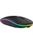 Srm1 Rgb Ledli Şarjlı Çift Mod 2.4ghz Wireless + 5.1V Bluetooth Mouse 4