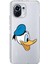 Xiaomi Mi 11 Kamera Korumalı Kapak Donald Duck Tasarımlı Şeffaf Kılıf 1