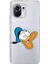 Xiaomi Mi 11 Kamera Korumalı Kapak Donald Duck Tasarımlı Şeffaf Kılıf 1